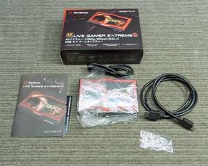 YI コ4-22 AVerMedia Live Gamer EXTREME 2 GC550 PLUS USB3.1接続 4Kパススルー対応 ゲームキャプチャーボックス