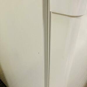 送料無料!!IRIS OHYAMA アイリスオーヤマ 90L 冷凍冷蔵庫 IRR-A09TW-W 2ドア冷蔵庫 右開き 一人暮らし ホワイト 動作品 2019年製/041-28の画像7