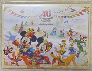 東京ディズニーランド４０周年★グランドフィナーレ★リゾートラインフリーきっぷ★【未開封・送料無料】