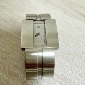 正規品 CALVIN KLEIN カルバンクライン CK 腕時計 ウォッチ シルバー ブレスレット 小物 アクセサリー 現状の画像2