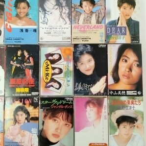 【 中古カセットテープ 】邦楽 J-POP 女性ヴォーカル アイドル など 41本 セット まとめ：中山美穂・浅香唯・荻野目洋子・河合奈保子 などの画像5