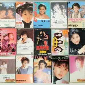 【 中古カセットテープ 】邦楽 J-POP 女性ヴォーカル アイドル など 41本 セット まとめ：中山美穂・浅香唯・荻野目洋子・河合奈保子 などの画像3