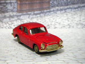 【中古ミニカー】ATC：アサヒ玩具：MODEL PET / モデルペット：HONDA / ホンダ：S800 クーペ：No.35：1/40：レッド：ジャンク扱い