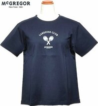 【ネイビー L】 マクレガー Ｔシャツ レディース 311723203 家庭洗濯可 クルーネックTシャツ_画像1