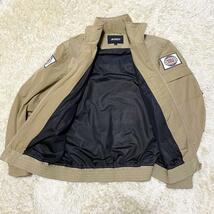 美品 AVIREX アヴィレックス ジャケット カーヴジャケット ブルゾン CAVE JACKET ワッペン カーキ ジャケット フライトジャケット_画像7