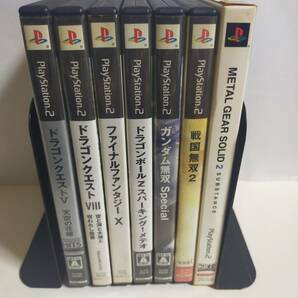 PS2 ゲームソフト 7本セット まとめ売り ドラゴンクエスト ファイナルファンタジー 等 中古の画像1