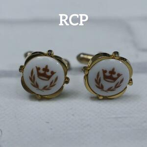 【匿名配送】 RCP ロイヤルコペンハーゲン カフス ゴールド 3