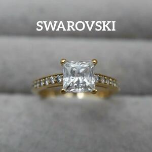 【匿名配送】SWAROVSKI スワロフスキー 指輪 10.5号 ストーン
