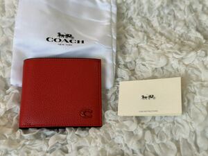 COACH コーチ 二つ折り財布 ミニ財布 CC136 新品未使用 122