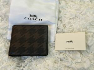 COACH コーチ 二つ折り財布 ミニ財布 F37885 新品 134