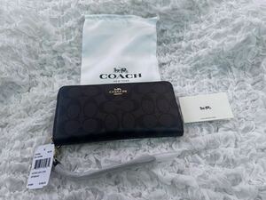 COACH コーチ 長財布 ラウンドファスナー シグネチャー C4452 新品 4