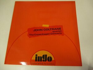 LP 『John Coltrane Quartet / The Copenhagen Concerts』 Jimmy Garrison　Elvin Jones　McCoy Tyner (Z17)