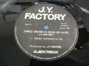 12インチ『J.Y. Factory / James Brown Is Dead Or Alive』 (Z16)　