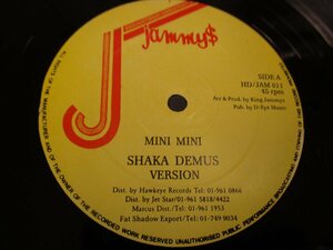 12インチ 『Shaka Demus　Admiral Bailey / Mini Mini　Dem Body Good』 　(Z6)　