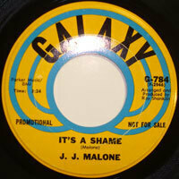 J.J. MALONE / IT'S A SHAME