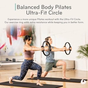 Balanced Body ウルトラフィット サークル ピラティス リング ボディ フィットネス サークル エクササイズ サークル Ultra-Fit Circleの画像2