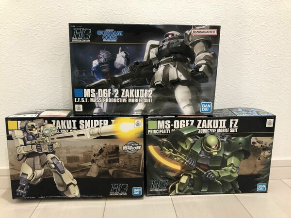 新品未開封！HGUC 1/144 ザクII改 HGUC 1/144 MS-06F-2 ザクII(連邦軍仕様) HGUC ザクＩスナイパー hg 検索mg re1/100