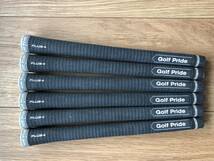  【USED】Golf Pride ゴルフプライド ツアーベルベット プラス4 スタンダード 6本セット 送料込み_画像1