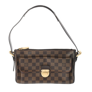 LOUIS VUITTON ルイヴィトン ダミエ ラヴェッロ GM ブラウン N60006 レディース ダミエキャンバス ショルダーバッグ Aランク 中古 銀蔵