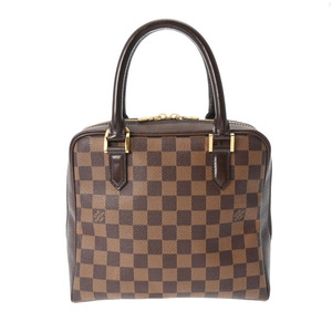 LOUIS VUITTON ルイヴィトン ダミエ ブレラ ブラウン N51150 レディース ダミエキャンバス ハンドバッグ ABランク 中古 銀蔵