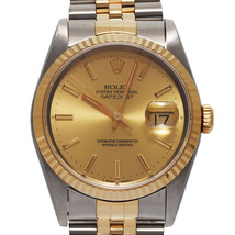 ROLEX ロレックス デイトジャスト 16233 メンズ YG/SS 腕時計 自動巻き ゴールド文字盤 Aランク 中古 銀蔵_画像5