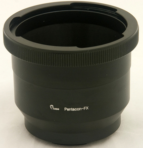 ペンタコンシックス Pentacon Six レンズ → FUJIFILM X-Pro1 Xマウントアダプター X-T5 X-E4 X-H2 X-S20 X-A7