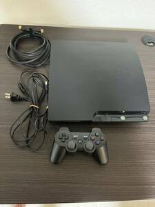 PlayStation3 120GB チャコールブラック(旧薄型PS3本体・CECH-2000A) PS3 動作確認済み　プレステ　プレステ3 プレイステーション