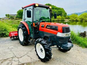 ＊＊Tractor クボタ KL50☆50馬力☆hours 726☆4WD☆☆ハイスピード ☆ロータリー☆Air conditionerキャ ビン＊＊Hi Spped＊