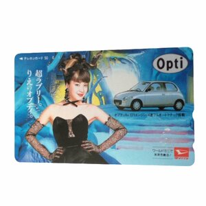 ★未使用・テレカ★宮沢りえ★オプティ（Opti）/ダイハツ（DAIHATSU）★テレホンカード・50度数★女性タレント・芸能人★M291