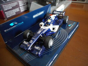 ★★1/43 F1 ミニチャンプス ウィリアムズ FW28 マーク・ウェバー ショーカー Minichamps Williams Showcar Webber 2006★★