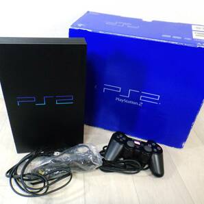 Y2610 PlayStation2本体（SCPH-10000） PS2 箱付 プレステ２ プレーステーション２の画像1