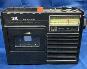 takt TC-1070 カセットラジカセ ※ジャンク扱い