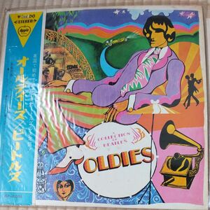 洋楽レコード:ビートルズ オールディーズ LP 帯付【美品】