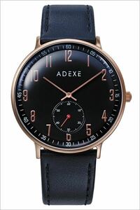 ADEXE アデクス 腕時計 クォーツ正規輸入品 青ネイビー2045C-04