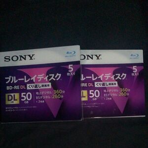 SONY くり返し録画用 ブルーレイディスク 50GB 5枚入り2個