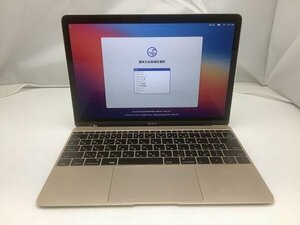 ジャンク!APPLE MacBook8.1(A1534)○Core M-5Y31 0.9G 8G 256G