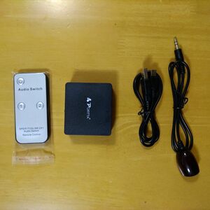 SPDIF/TosLinkオーディオ切替器（2入力1出力）