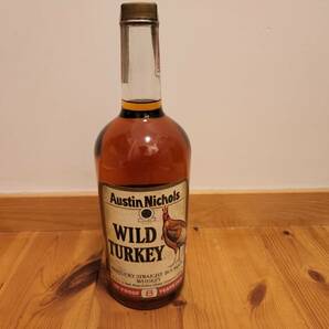 1.14L 旧ボトル☆ WILD TURKEY 8YEARS OLD ワイルドターキー 8年 1140ml 50.5% 未開栓の画像1