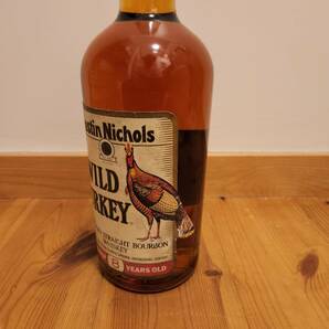 1.14L 旧ボトル☆ WILD TURKEY 8YEARS OLD ワイルドターキー 8年 1140ml 50.5% 未開栓の画像8