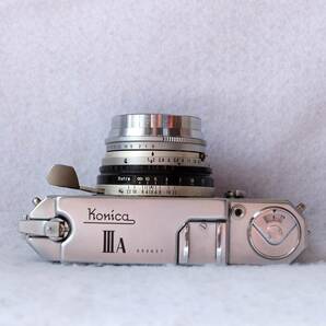 『メンテナンス済み』 コニカ３A KonicaⅢA Konishiroku Hexanon 1:1.8 f=50ｍm の画像5