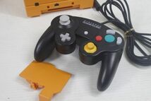 NINTENDO/ニンテンドー　ゲームキューブ　オレンジ　ゲームボーイプレイヤー付属_画像3