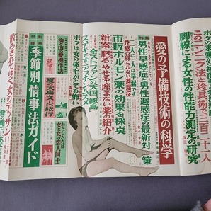 昭和36年7月号 100万人のよる 成人向き画報雑誌 別冊付録なし 季節風書店 当時物 /Bの画像4