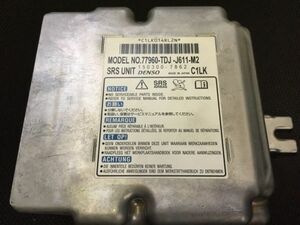 AB3355 Ｓ６６０ JW5 77960-TDJ-J611-M2エアバッグ コンピューター ECU リビルト保証付き。 エアーバック エアバック　