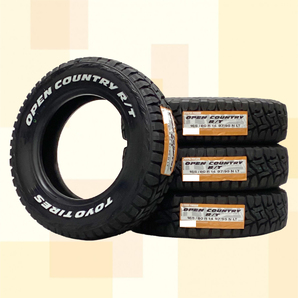 LT165/80R14 97/95N RWL TOYO トーヨー OPEN COUNTRY R/T 24年製 正規品 165R14 8PR 相当 ホワイトレター 4本送料税込 \45,800より 1の画像1