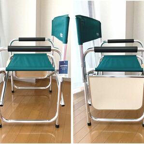 未使用品/山善/キャンパーズコレクション/Aluminum Director Chair/キャンプ/チェア/椅子/2脚セット/アウトドアチェア/現状品/長期保管品の画像7