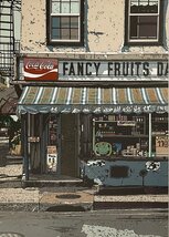 鈴木英人(1948-)●限定たったの30部『Fancy Fruits Dairy』1987年制作リトグラフ13版20色+砂子箔2色●ニューヨーク●SOLD OUT作品_画像2