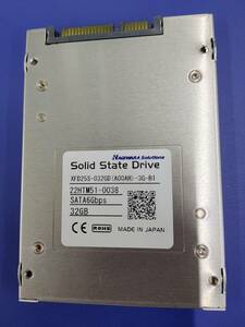 国産　日本製　Hagiwara Solutions ハギワラソリューションズ 32GB SSD XFD25S-032GD (A00AH)　産業用　工業用　SATA