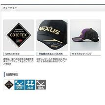 ★シマノ NEXUS GORE-TEX(R) レインキャップ EX CA-119R ★未使用品_画像7