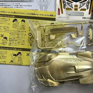 TAMIYA タミヤ 1/32 ミニ四駆PROシリーズ 特別仕様モデル フェスタジョーヌ ゴールドメタリック(カーボン強化ホイール付)未組立品 絶版品の画像4