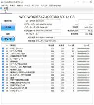 ⑧Western Digital/ウエスタンデジタル　3.5インチ　SATA　HDD　ハードディスクWD60EZAZ　 6TB　 _画像3